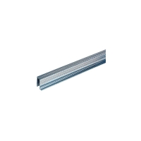 HETTICH - Rail de coulissant haut en applique pour coulissant de meuble - coloris : argent - longueur : 2 m | PROLIANS