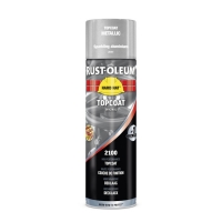 RUST-OLEUM - Peinture de finition en aérosol hard hat aluminium métallisé - 500 ml | PROLIANS