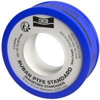 GEB - Ruban d'étanchéité ptfe pour diamètres standards - 12 m | PROLIANS