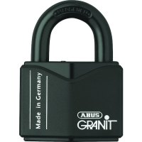 ABUS - Cadenas haute sécurité et antivol u granit 37/55 acier spécial cémenté - modèle : 37 | PROLIANS