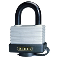 ABUS - Cadenas à clé 70/45 laiton - largeur du coffre : 49 mm - hauteur de l'anse : 25 mm | PROLIANS