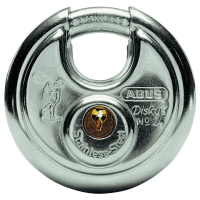 ABUS - Cadenas rond à clé diskus 24/70 acier trempé | PROLIANS