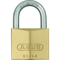 ABUS - Cadenas à clé laiton 65 varie laiton massif - largeur du coffre : 40 mm - hauteur de l'anse : 22 mm | PROLIANS