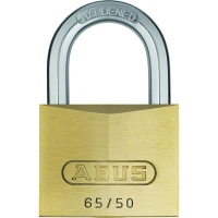 ABUS - Cadenas à clé 65/35ka laiton massif anse en acier cémenté - largeur du coffre : 40 mm - hauteur de l'anse : 22 mm | PROLIANS