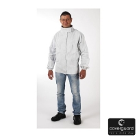 COVERGUARD - Veste soudeur blanche 57455 - taille xl | PROLIANS