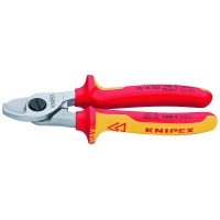 KNIPEX - Pince coupe-câble isolé 1000v 95 16 165 - capacité de coupe : 50 mm - longueur totale : 165 mm | PROLIANS