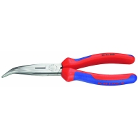 KNIPEX - Pince à bec gigogne demi rond 40 degrés 200 mm avec manche bimatière | PROLIANS