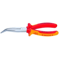 KNIPEX - Pince à bec gigogne demi rond 40 degrés chromée isolée 1000v 200 mm | PROLIANS