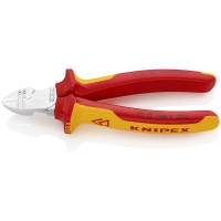 KNIPEX - Pince coupante et à dénuder de côté chromée isolé 1000v - 175 mm | PROLIANS