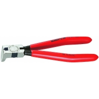 KNIPEX - Pince coupante de côté pour plastique coudé 85 degrés - 150 mm avec manche gainé pvc | PROLIANS