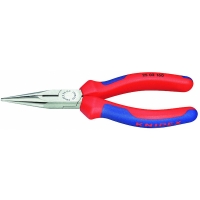 KNIPEX - Pince à bec demi rond 160 mm avec manche bimatière | PROLIANS