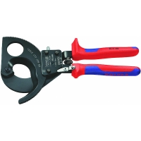 KNIPEX - Pince coupe-câble à cliquet 95 31 280 - capacité de coupe : 380 mm - longueur totale : 280 mm | PROLIANS