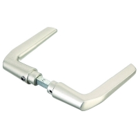 GAH ALBERTS - Béquille double pour porte, portail et grille 4126 - section du carré : 8 mm - longueur du carré : 11,5 mm - portée : 1 - pour épaisseur : 50 à 60 mm | PROLIANS