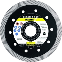 SAMEDIA - Disque diamant master ceram a sec - Ø 125 mm - Ø alésage 22,2 mm | PROLIANS