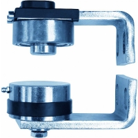 MANTION - Pivot réglable haut et bas d50 à visser 25052 - 50 mm | PROLIANS