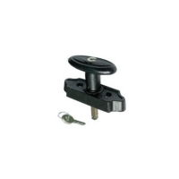 TORBEL INDUSTRIE - Bouton de fenêtre à clé rustique ry59 noir avec carré 7 x 40 mm | PROLIANS