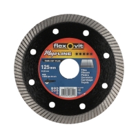 FLEXOVIT - Disque diamant thin cut plus - Ø 125 mm - Ø alésage 22,2 mm | PROLIANS