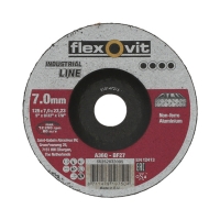 FLEXOVIT - Meule à ébarber industrial line alu - Ø 125 mm - Épaisseur 7 mm | PROLIANS