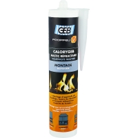 GEB - Mastic réfractaire calorygeb - cartouche 310 ml - noir | PROLIANS