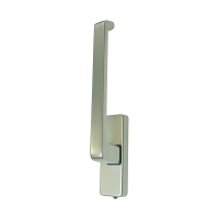 FERCO - Poignée dirigent pour menuiserie coulissante bois k-12920-00-r-1 - droite - argent | PROLIANS