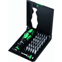 WERA WERK - Coffret d'embouts de vissage kk avec manche kraftform | PROLIANS