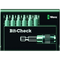 WERA WERK - Etui de 6 embouts de vissage bit-check resistorx | PROLIANS