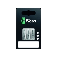 WERA WERK - Jeu de 3 embouts de vissage pour vis à 6 pans creux -  4/5/6 mm - longueur 25 mm | PROLIANS