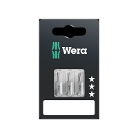 WERA WERK - Jeu de 3 embouts de vissage pour vis à 6 pans creux - 2/2,5/3 mm - longueur 25 mm | PROLIANS