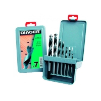 DIAGER - Coffret de 7 mèches à bois 3 pointes ref.905d | PROLIANS