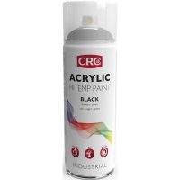 CRC - Peinture en aérosol acrylique haute temperature noir | PROLIANS