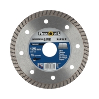 FLEXOVIT - Disque diamant thin cut - Ø 125 mm - Ø alésage 22,2 mm | PROLIANS