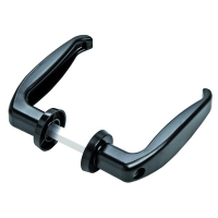 FRATELLI COMUNELLO - Béquille double pour porte, portail et grille 210 - section du carré : 8 mm - pour épaisseur : 25 à 35 mm | PROLIANS