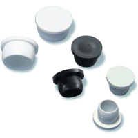 GOETTGENS - Cache pour ferrure d'assemblage pour meuble - 14 mm - noir | PROLIANS