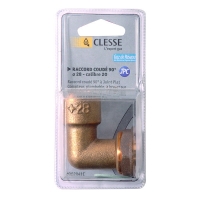 CLESSE - Raccord coudé 90° jpc à braser sur tube cuivre - femelle - 6x20 - 22x1 | PROLIANS