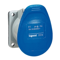 LEGRAND - Prise à encombrement réduit 2p+t - 16 a - 58 x 58 mm | PROLIANS