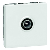 LEGRAND - Prise tv mâle mosaic - diam. 9,52 mm - 2 modules - blanc | PROLIANS