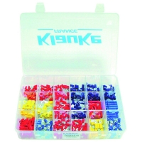 KLAUKE - Coffret d'assortiment de cosses à sertir isolées isobox12 - 290 cosses | PROLIANS