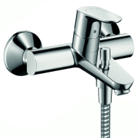 HANSGROHE - Mitigeur de bain douche focus - finition : chromé - combiné de douche : non - longueur du bec : 179,5 mm | PROLIANS