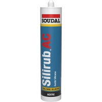 SOUDAL - Mastic silicone silirub ac - 300 ml - transparent | PROLIANS