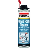 SOUDAL - Nettoyant pour pistolet et mousse pu gun & foam cleaner - 500 ml | PROLIANS