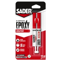 SADER - Colle structurale époxy rapide - 25 ml | PROLIANS