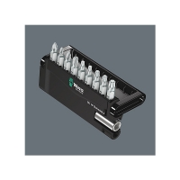 WERA WERK - Etui de 9 embouts de vissage bit-check torx pozidriv phillips | PROLIANS