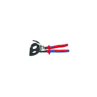 KNIPEX - Pince coupe-câble à cliquet 95 32 320 - capacité de coupe : 600 mm - longueur totale : 320 mm | PROLIANS