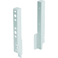 HETTICH - Raccord de paroi arriere h94 acier blanc arcitech | PROLIANS