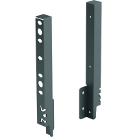 HETTICH - Set raccord de paroi arriere h78 anthracite | PROLIANS