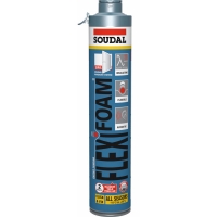 SOUDAL - Mousse pu pistolable flexifoam click & fix - 750 ml | PROLIANS