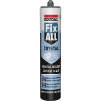 SOUDAL - Mastic polymère fix all crystal - 290 ml - transparent | PROLIANS