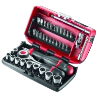 FACOM - Coffret de douilles 1/4" et embouts de vissage r.360nano-u1 (38 pièces) | PROLIANS