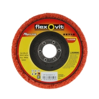 FLEXOVIT - Disque abrasif incorporé mega-line flexclean - Ø125 mm - grain 1 (très gros) | PROLIANS