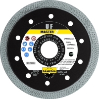 SAMEDIA - Disque diamant master uf - Ø 125 mm - Ø alésage 22,2 mm | PROLIANS